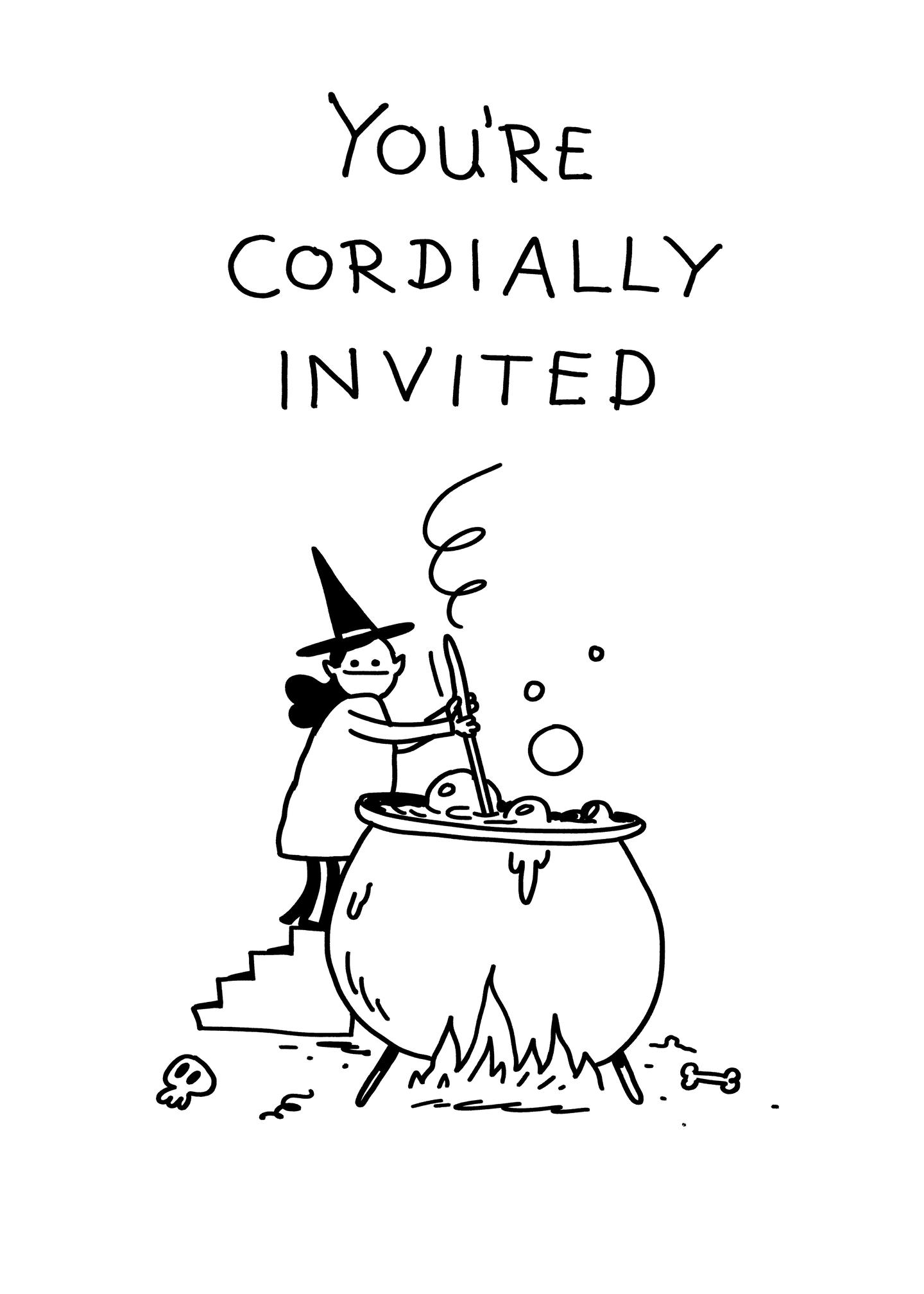 You're Cordially Invited Witch